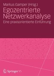 Cover von Egozentrierte Netzwerkanalyse