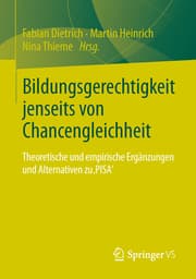 Cover von Bildungsgerechtigkeit jenseits von Chancengleichheit