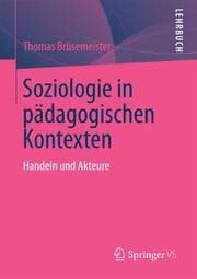 Cover von Soziologie in pädagogischen Kontexten