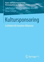 Cover von Kultursponsoring