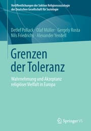 Cover von Grenzen der Toleranz