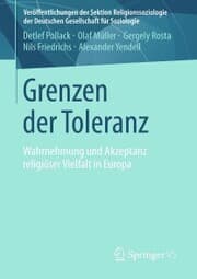 Cover von Grenzen der Toleranz