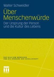 Cover von Über Menschenwürde