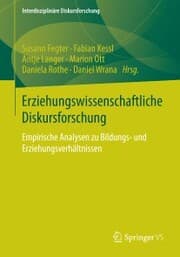 Cover von Erziehungswissenschaftliche Diskursforschung