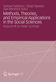 Cover von Methods, Theories, and Empirical Applications in the Social Sciences