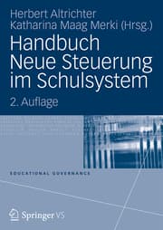 Cover von Handbuch Neue Steuerung im Schulsystem