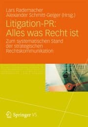 Cover von Litigation-PR: Alles was Recht ist