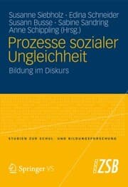 Cover von Prozesse sozialer Ungleichheit