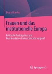 Cover von Frauen und das institutionelle Europa