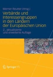 Cover von Verbände und Interessengruppen in den Ländern der Europäischen Union