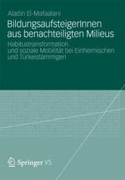 Cover von BildungsaufsteigerInnen aus benachteiligten Milieus