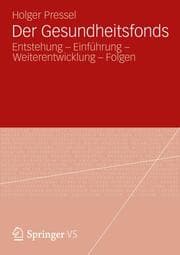 Cover von Der Gesundheitsfonds