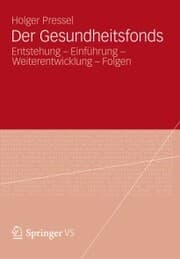 Cover von Der Gesundheitsfonds