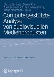Cover von Computergestützte Analyse von audiovisuellen Medienprodukten
