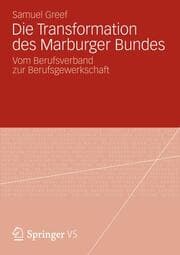 Cover von Die Transformation des Marburger Bundes