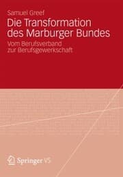 Cover von Die Transformation des Marburger Bundes