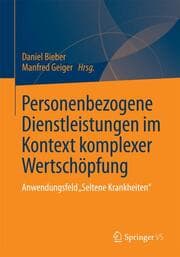 Cover von Personenbezogene Dienstleistungen im Kontext komplexer Wertschöpfungssysteme