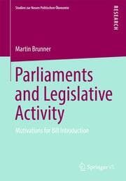 Cover von Parliaments and Legislative Activity