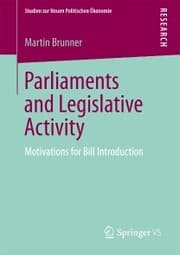 Cover von Parliaments and Legislative Activity