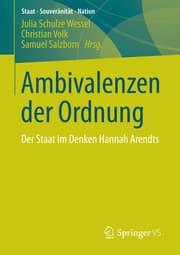 Cover von Ambivalenzen der Ordnung