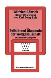 Cover von Politik und Ökonomie der Weltgesellschaft