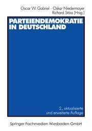 Cover von Parteiendemokratie in Deutschland