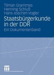 Cover von Staatsbürgerkunde in der DDR