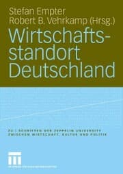 Cover von Wirtschaftsstandort Deutschland