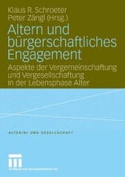 Cover von Altern und bürgerschaftliches Engagement