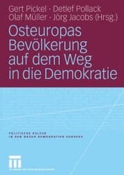 Cover von Osteuropas Bevölkerung auf dem Weg in die Demokratie