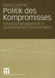 Cover von Politik des Kompromisses