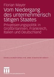 Cover von Vom Niedergang des unternehmerisch tätigen Staates