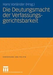 Cover von Die Deutungsmacht der Verfassungsgerichtsbarkeit