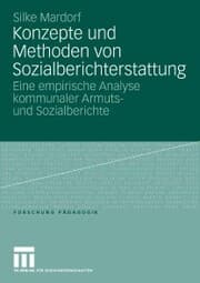 Cover von Konzepte und Methoden von Sozialberichterstattung