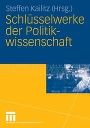 Cover von Schlüsselwerke der Politikwissenschaft