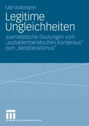 Cover von Legitime Ungleichheiten
