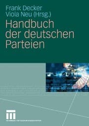 Cover von Handbuch der deutschen Parteien