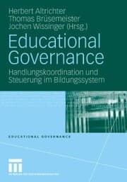 Cover von Educational Governance