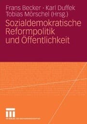 Cover von Sozialdemokratische Reformpolitik und Öffentlichkeit
