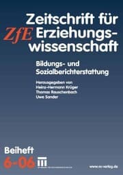 Cover von Bildungs- und Sozialberichterstattung