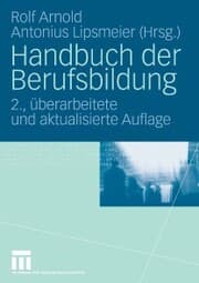 Cover von Handbuch der Berufsbildung