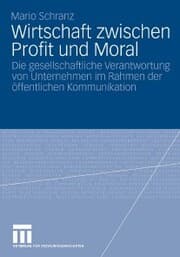 Cover von Wirtschaft zwischen Profit und Moral