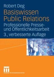 Cover von Basiswissen Public Relations