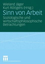 Cover von Sinn von Arbeit