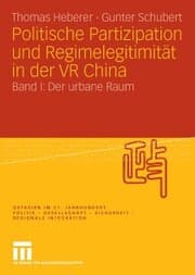 Cover von Politische Partizipation und Regimelegitimität in der VR China