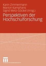 Cover von Perspektiven der Hochschulforschung