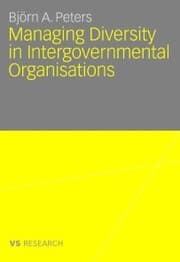 Cover von Managing Diversity in Intergovernmental Organisations