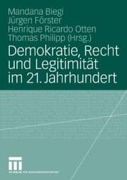 Cover von Demokratie, Recht und Legitimität im 21. Jahrhundert