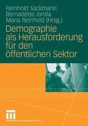 Cover von Demographie als Herausforderung für den öffentlichen Sektor