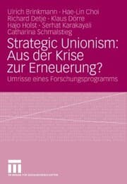 Cover von Strategic Unionism: Aus der Krise zur Erneuerung?